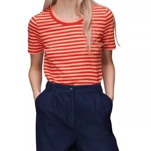 Whistles Rosa Striped Tee